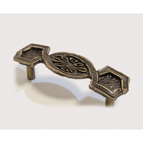 Emenee or319 Baroque Pull Length 4-1/8 inch, Width 1-1/8 inch