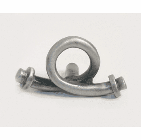 Emenee or324 Solid Open Cabinet Knob Length 2-1/2 inch, Width 1-3/4 inch