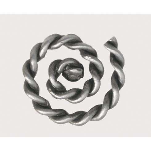 Emenee or325 Rope Swirl Cabinet Knob Length 1-3/4 inch, Width 1-3/4 inch