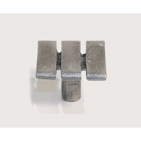 Emenee OR331 Wide Stripe Cabinet Knob 1-1/8 inch x 1-1/8 inch