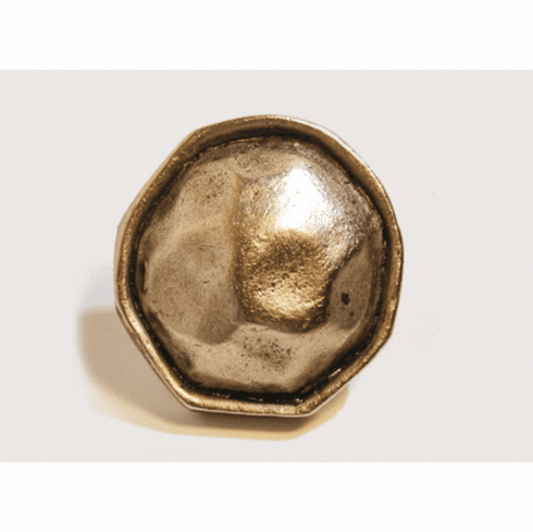 Emenee OR347 Hammered Rim with Edge Cabinet Knob 1-3/8 inch