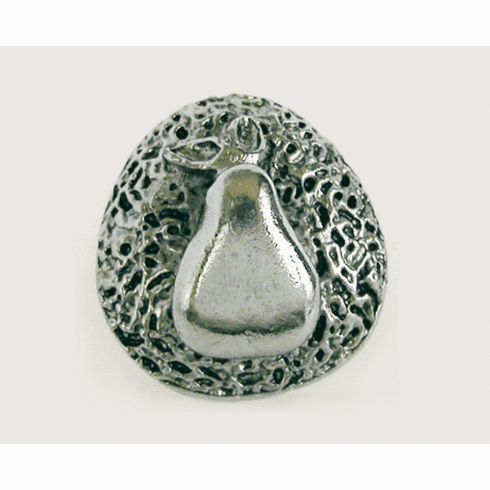 Emenee PFR108 Pear on Stucco Cabinet Knob 1-1/4 inch