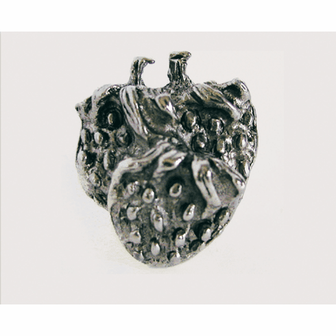 Emenee pfr110 Strawberries Cabinet Knob Length 1-1/4 inch, Width 1-1/2 inch