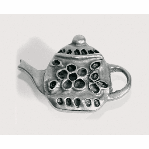 Emenee pfr114 Small Teapot Cabinet Knob Length 2 inch, Width 1-1/2 inch