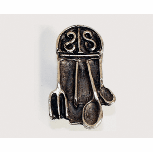 Emenee pfr116 Hanging Silverware Cabinet Knob Length 3 inch, Width 1-1/2 inch