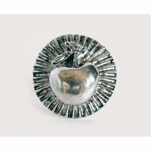 Emenee PFR118 Apple on Stripes Cabinet Knob 1-1/2 inch