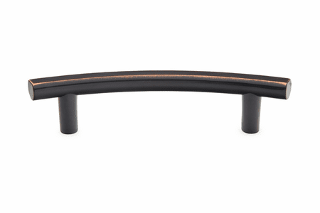 Emtek Curvilinear 86416 T-Curve Bar Pull, 3-1/2" C-to-C