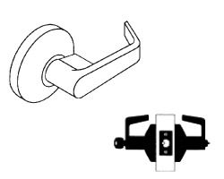 FALCON B511PD-DAN-613-57420-000 B Series Entry/Office Locks B511PDDAN61357420000 B511PD DAN 613 57420 000