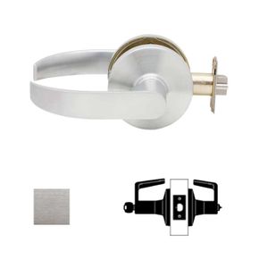 FALCON K511LD-QUA-626 K Series Entry/Office Locks K511LDQUA626 K511LD QUA 626