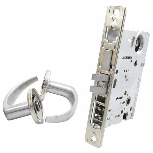 FALCON MA301-QG-626-RH Grd1 Quantum-Gala Privacy Mortise Lock