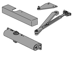 FALCON SC81A-RW/PA-SLIM-AL Sc80 Series Door Closers SC81ARW/PASLIMAL SC81A RW/PA SLIM AL