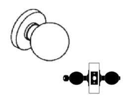 FALCON X511PD-HG-626 X Series Entry/Office Locks X511PDHG626 X511PD HG 626