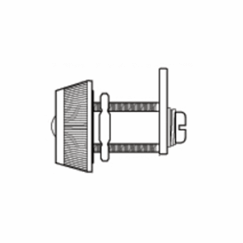 FRANK 7850R-M-BLK Combi-Cam 7/8 Combi Cam, Black, 3 Dial