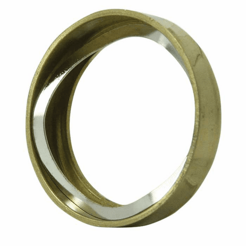 GMS COL3-3 1/4 Adj. Collar, Pol Brass