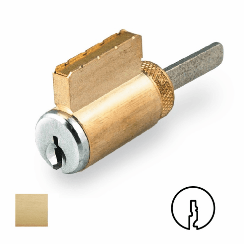 GMS K001-RA-04-OB Knob Cyl,Sargent Ra Kwy,Bright Brass