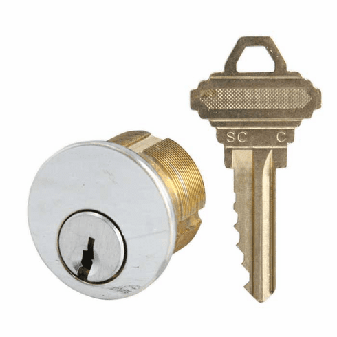 GMS M100-SC-26 1 Mort Cylinder-Schlage C Us26