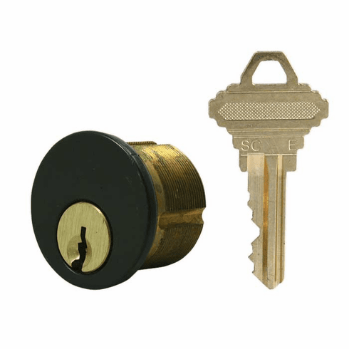 GMS M100-SCE-10B 1 Mort Cylinder-Schlage E Us10B