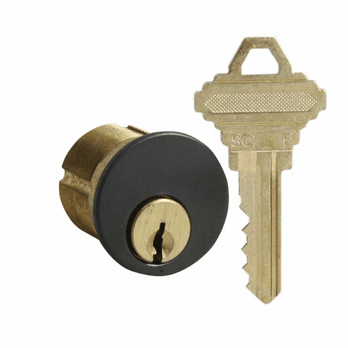 GMS M114-SCE-10B 1-1/4 Mort Cylinder-Schlage E 10B