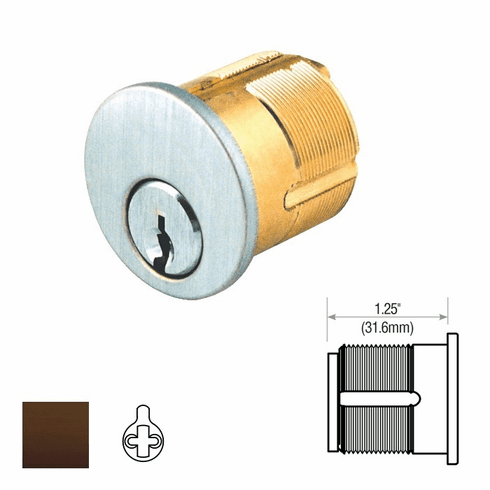 GMS M114-SX-10B-AR-A2 114 Mortise Cylinder 10B C-K