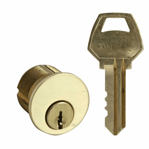 GMS M118-CB-3-ST 1-1/8 Mortise Cylinder X St Cam