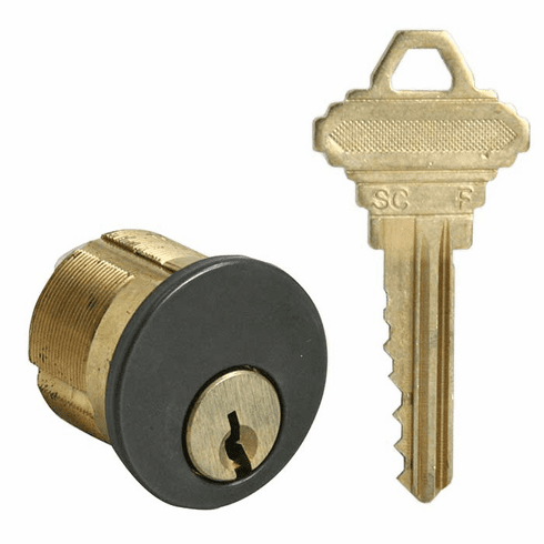 GMS M118-SCF-10B 1-1/8 Mort Cyl - Schlage F 10B
