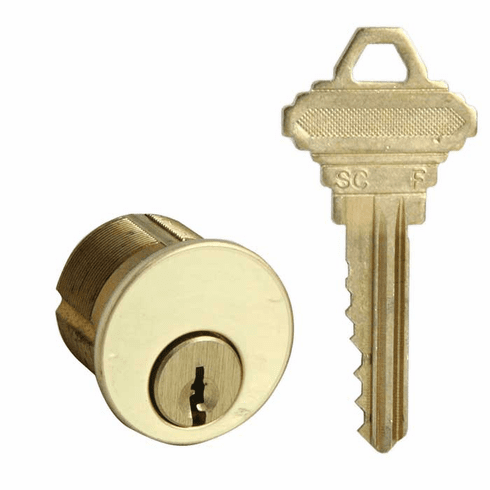 GMS M118-SCF-3 1-1/8 Mort Cyl - Schlage F Us3