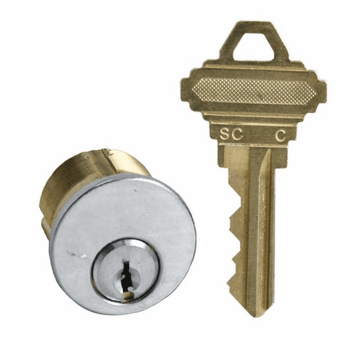 GMS M118-SX-26-ST-A2 1-1/8 Mort.Cyl C-K Keyway Yale Std Cam