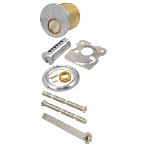 GMS R118-AST-26D-NK-6PIN 1-1/8 Rim Cyl-T6000-0-Bit-Nk