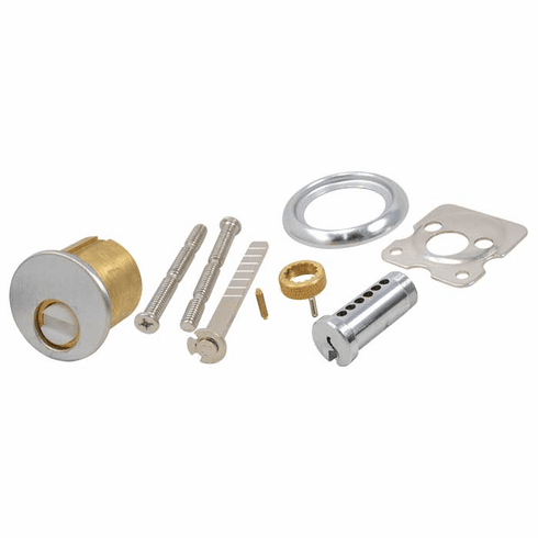 GMS R118-ASV-26D-NK-6PIN 1-1/8 Rim Cyl-V10-Std Tp-0-Bit-Nk