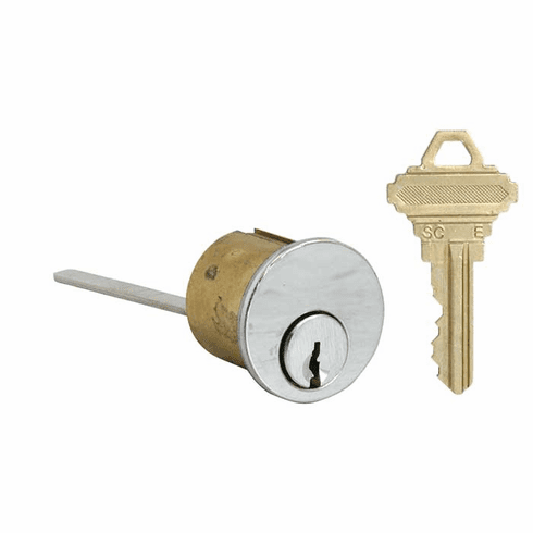 GMS R118-SCE-26 Rim Cylinder Schlage E Us26