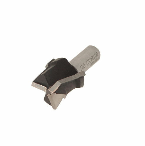 Hafele Drill Bit, Flush Rafix, (13/16"), left hand, f/19mm, 2 3/4", Item# 001.24.341, 00124341, 001-24-341