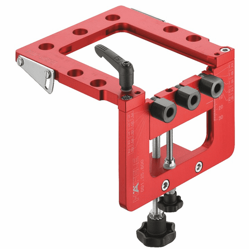 Hafele Drilling Jig, Basic, Red, Item# 001.25.600, 00125600, 001-25-600