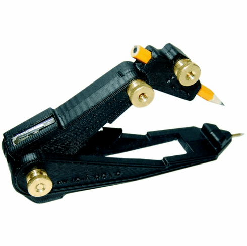 Hafele Scriber, with Pencil Sharpener, AccuScriberPro, Plastic, Item# 002.81.850, 00281850, 002-81-850