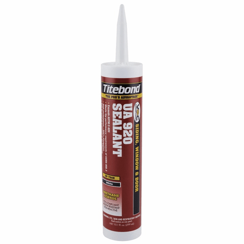 Hafele Titebond®, UA 920 Sealant, 10.1 oz, White, Item# 003.55.050, 00355050, 003-55-050