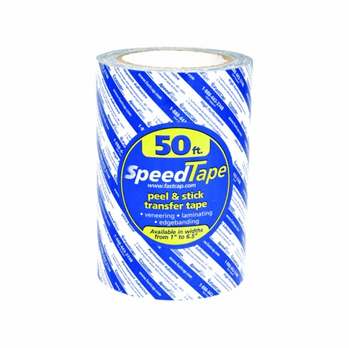 Hafele Speed Tape, 2-Sided Peel & Stick Transfer Tape, 6.5" x 50', Item# 003.58.242, 00358242, 003-58-242
