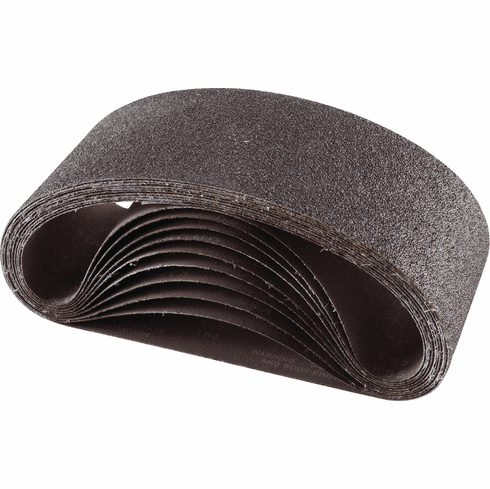 Hafele Portable Belt, Resin Cloth, Aluminum Oxide, 4" x 24", 100 grit, Item# 005.32.045, 00532045, 005-32-045