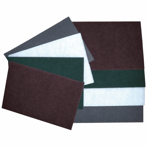Hafele Sponge Hand Pad, Maroon, Very Fine, 6" x 9" x 1/4" (W x H x D), Item# 005.32.166, 00532166, 005-32-166