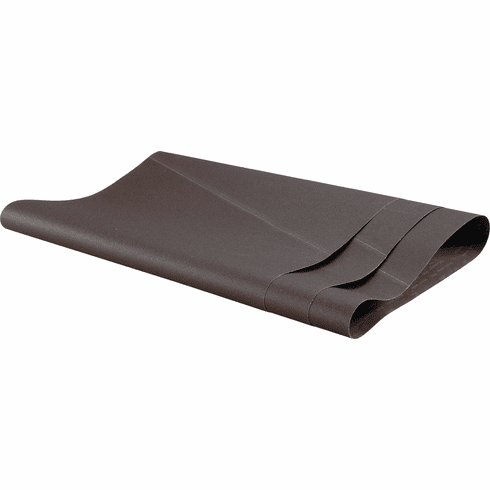 Hafele Wide Belt, Resin Cloth Open, Aluminum Oxide, 43" x 75", 120 grit, 5/pkg, Item# 005.32.966, 00532966, 005-32-966