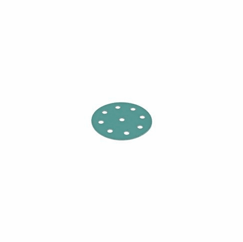 Hafele Abrasive FilmBac Disc, Hook-N-Loop Premium 6", Aluminum Oxide, 9 Holes, 220 grit, Item# 005.33.395, 00533395, 005-33-395