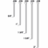 Hafele Medium Head Pins, 21 Gauge, Galvanized, Senco, 2" length, ZX21EAA, Item# 006.50.055, 00650055, 006-50-055