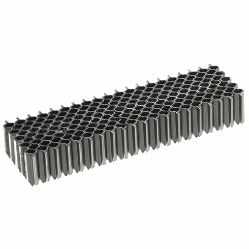 Hafele 1" Crown Corrugated Fastener, 25 Gauge, Senco, X08NRA, 1/2" length, Item# 006.50.161, 00650161, 006-50-161