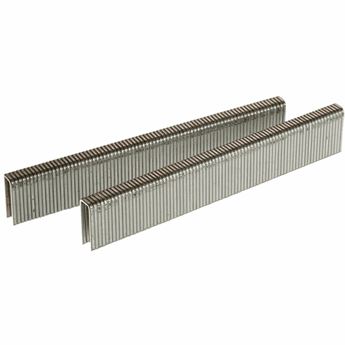 Hafele 1/4" Crown Medium Wire Staple, 18 Gauge, Senco, 5/8" length, galvanized, L10BABN, Item# 006.50.717, 00650717, 006-50-717