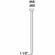 Hafele T-Head Finish Nail, 16 Gauge, Galvanized, Senco, 1 1/2" length, M001003, Item# 006.50.880, 00650880, 006-50-880