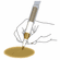 Hafele 3-in-1 Repair Stick, Natural, Item# 007.30.207, 00730207, 007-30-207