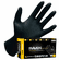 Hafele Raven Gloves, Nitrile, Black, 6 mm, Size: XL, Item# 007.64.047, 00764047, 007-64-047