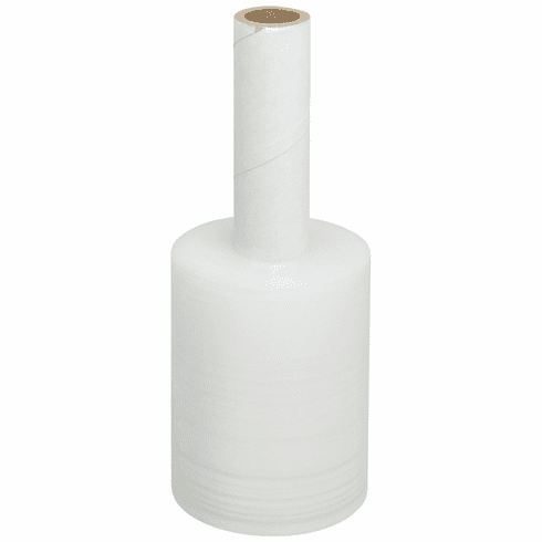 Hafele Stretch wrap, PE, for securing work pieces, 5" x 700', with corrugated handle, Item# 007.81.250, 00781250, 007-81-250