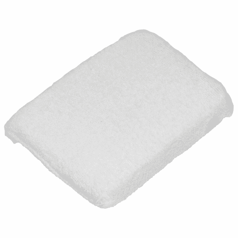 Hafele Stain Pad, 4" x 5" x 3/4", Foam Pad with Terry Cloth, 25 pcs/roll, Item# 008.54.587, 00854587, 008-54-587