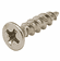 Hafele Wood Screw, Flat Head Countersunk, Phillips Drive, Antique brass, #5 x 5/8", Item# 010.77.136, 01077136, 010-77-136