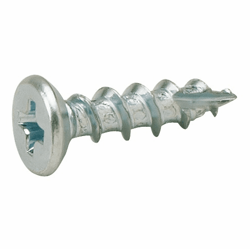 Hafele Undercut Flat Head Screw, #2 Phillips Drive, Length #6 x 3/4", Item# 010.79.514, 01079514, 010-79-514
