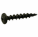 Hafele Zip-R Screw, Pan Head, #2 Phillips Drive, #6 x 3/4", full thread, black oxide, Item# 010.83.045, 01083045, 010-83-045